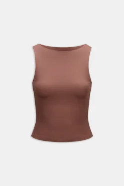 365 Boat Neck Tank - Clay
