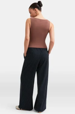 365 Boat Neck Tank - Clay