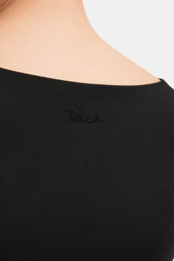 365 Boat Neck Tank - Shadow Black