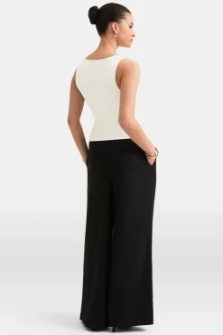 365 Boat Neck Tank - Vanilla