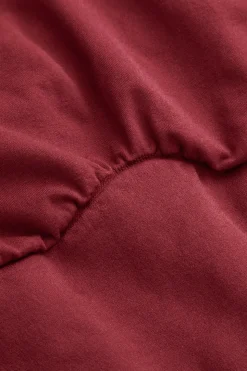 365 Contour Short Sleeve Shaping Bodysuit - Cherry