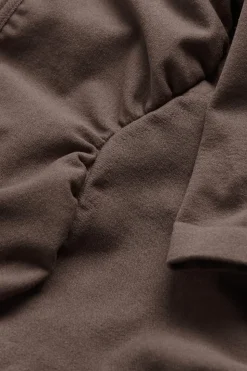 365 Contour Square Neck Bodysuit - Mocha