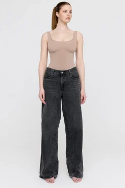 365 Contour Strappy Shaping Bodysuit - Cappuccino