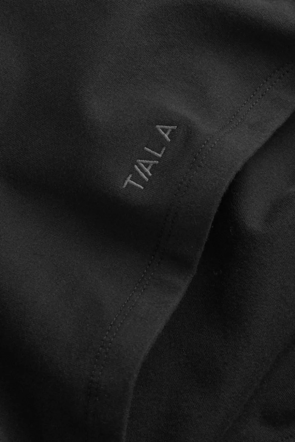 365 Core Cotton Long Sleeve T-Shirt - Black