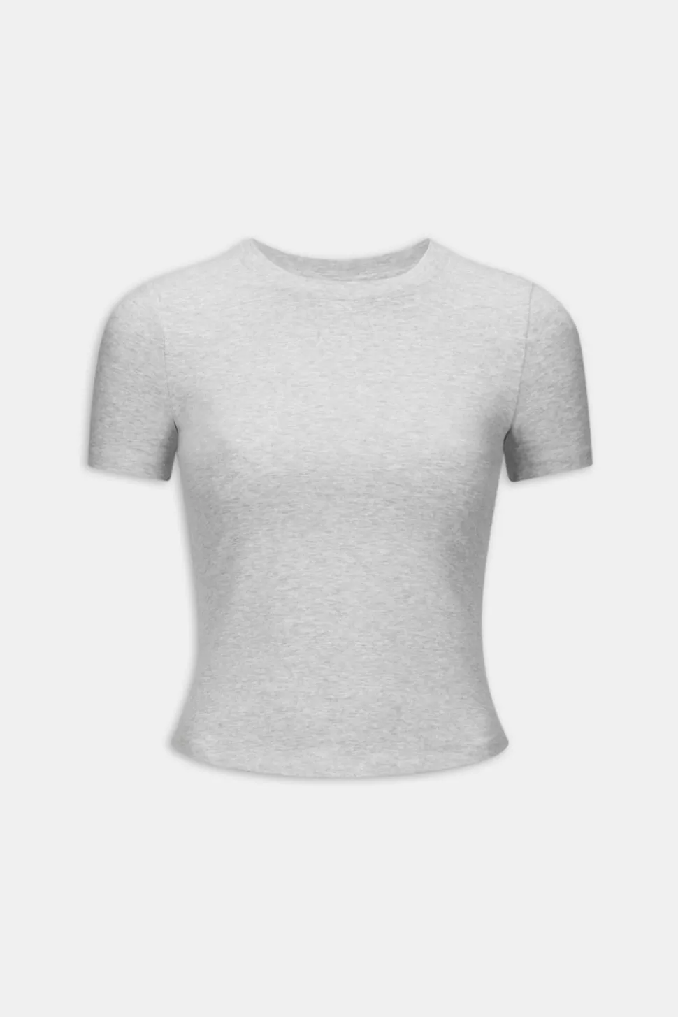 365 Core Cotton Short Sleeve T-Shirt - Grey Marl