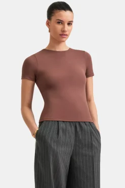 365 Crew Neck Short Sleeve T-Shirt - Clay