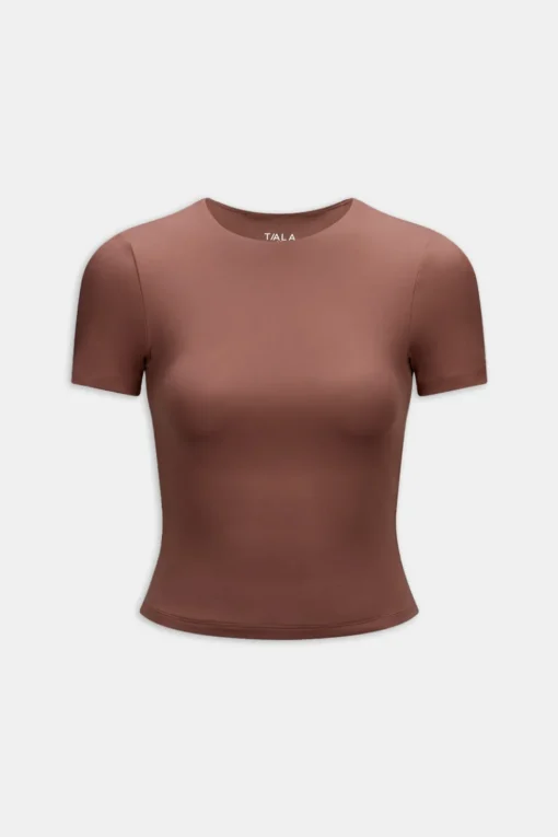 365 Crew Neck Short Sleeve T-Shirt - Clay