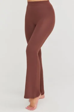 365 Flared Trousers - Chocolate