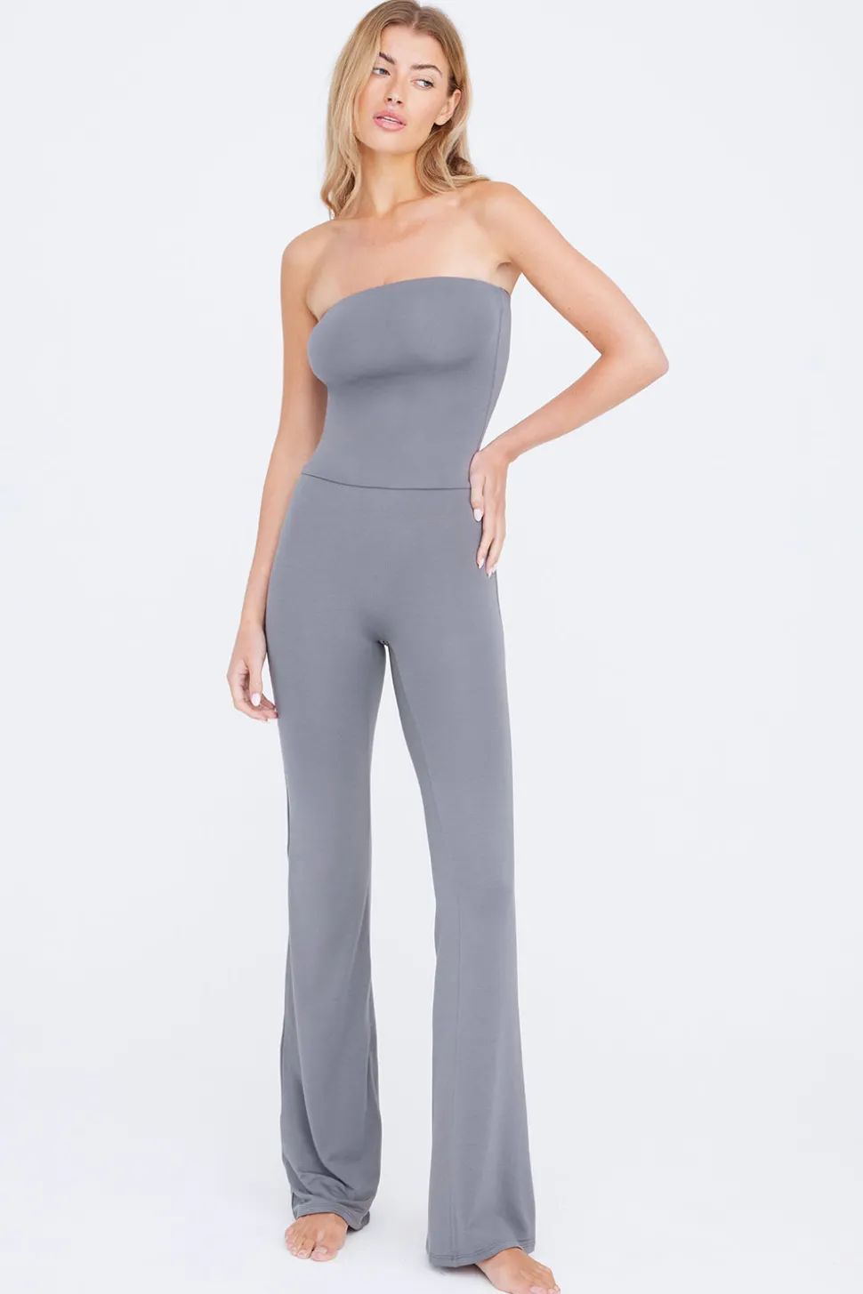 365 Flared Trousers - Storm Grey