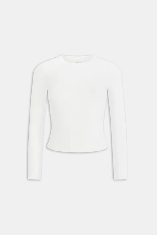 365 Long Sleeve Top - Coconut Milk