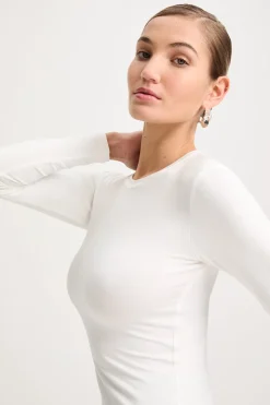 365 Long Sleeve Top - Coconut Milk