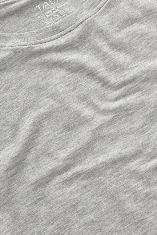 365 Long Sleeve Top - Grey Marl