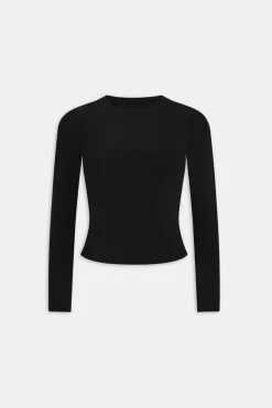 365 Long Sleeve Top - Shadow Black