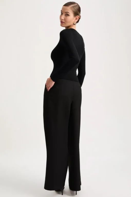 365 Long Sleeve Top - Shadow Black