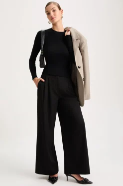 365 Long Sleeve Top - Shadow Black