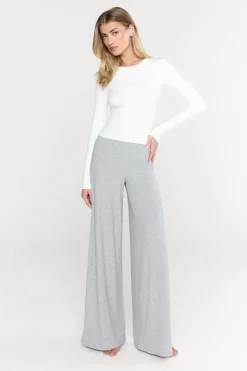 365 Sculpting Lounge Long Sleeve Top - Coconut Milk