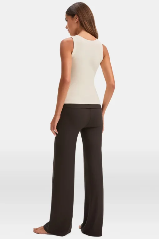 365 Sculpting Lounge Reversible Tank - Buttermilk
