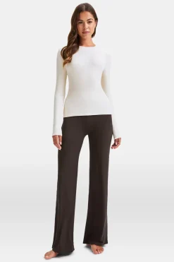 365 Sculpting Lounge Top - Coconut Milk