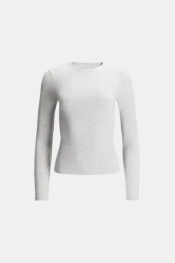 365 Sculpting Lounge Top - Grey Marl
