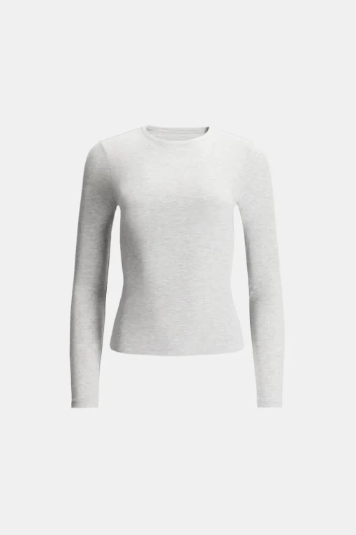 365 Sculpting Lounge Top - Grey Marl