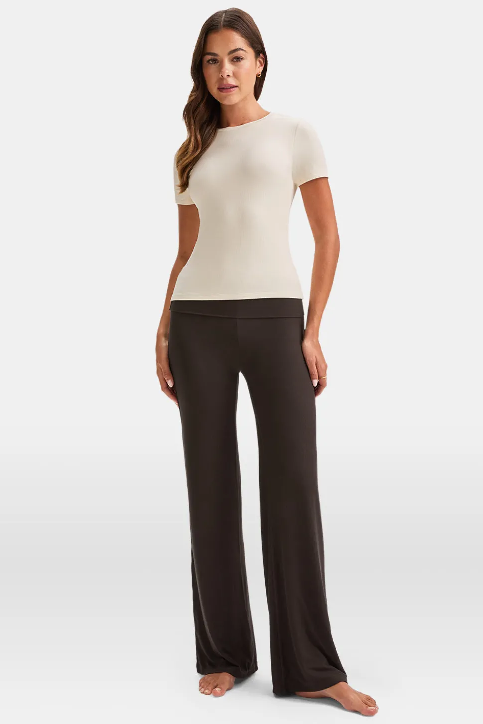 365 Sculpting Lounge T-Shirt - Buttermilk