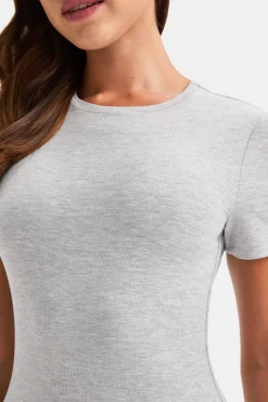 365 Sculpting Lounge T-Shirt - Grey Marl