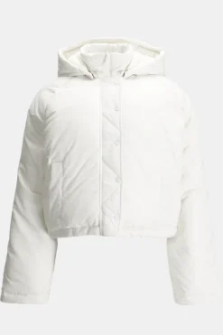 Cocoon T Logo Reversible Puffer Jacket - Coconut Milk