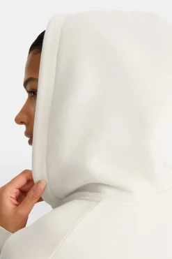 Cocoon Zip Through Hoodie - Chai Latte