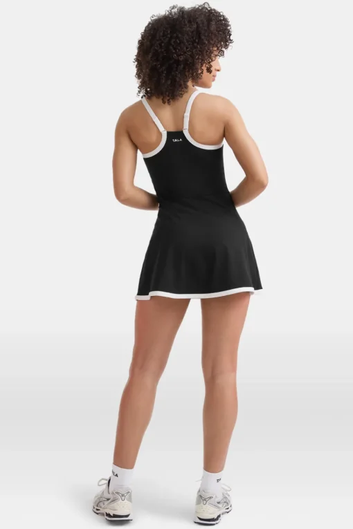DayFlex Active Dress - Shadow Black & Ivory