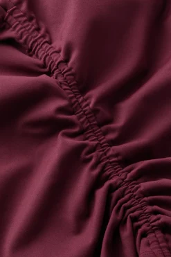 DayFlex Adjustable Side Tie Vest - Burgundy