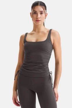 DayFlex Adjustable Side Tie Vest - Cool Espresso