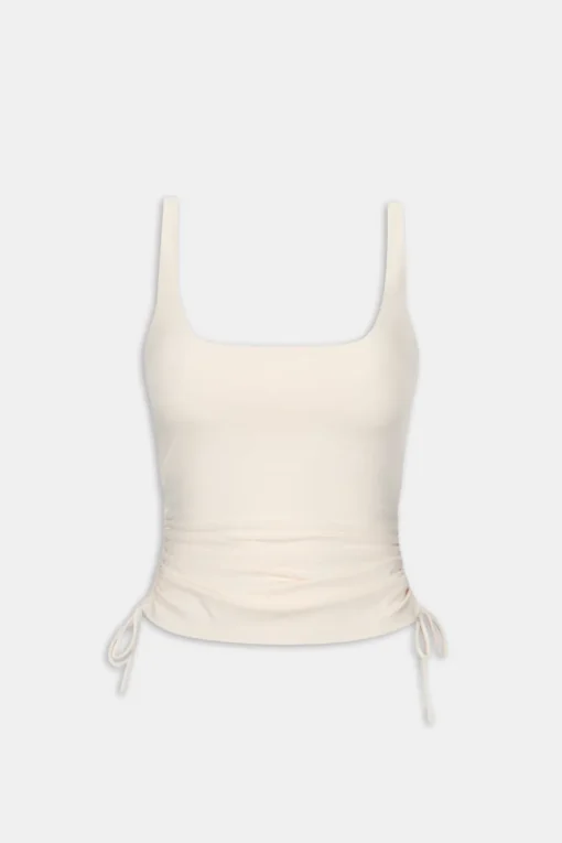 DayFlex Adjustable Side Tie Vest - Buttermilk