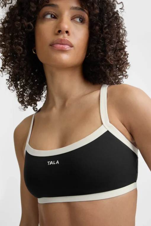 DayFlex Bandeau Sports Bra - Shadow Black