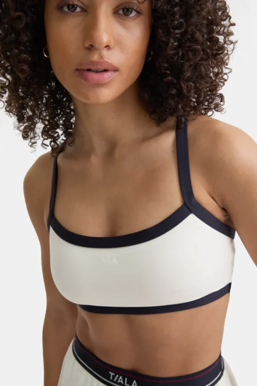 DayFlex Bandeau Sports Bra - Ivory