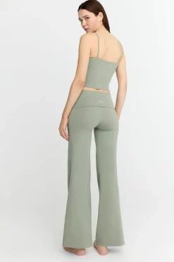 DayFlex Built-In Support Spaghetti Strap Cami Tank - Vintage Khaki