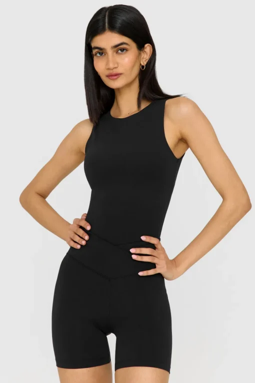 DayFlex Built-In Support Tank Top - Shadow Black