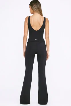 DayFlex Built-In Support V Neck Vest - Shadow Black