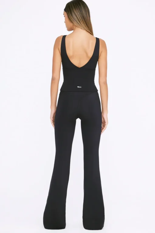 DayFlex Built-In Support V Neck Vest - Shadow Black