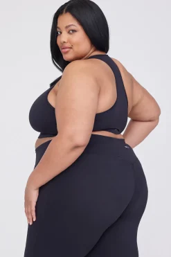 DayFlex Cut Out Centre Bra - Shadow Black