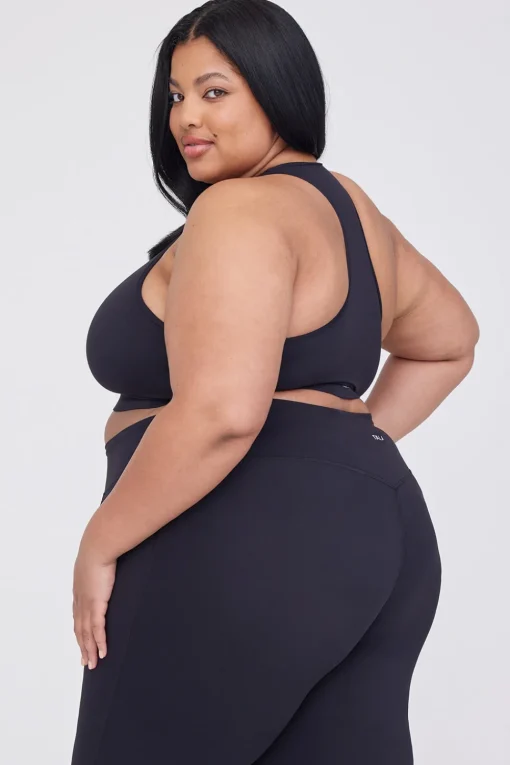 DayFlex Cut Out Centre Bra - Shadow Black