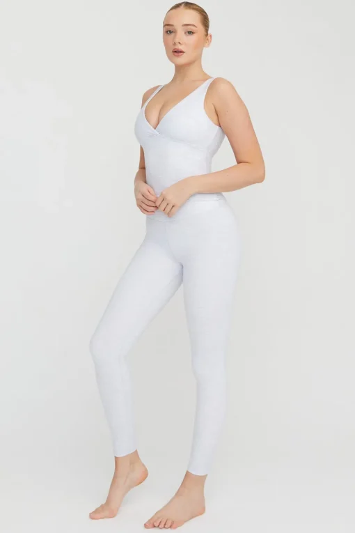 DayFlex High Waisted Legging - Grey Marl