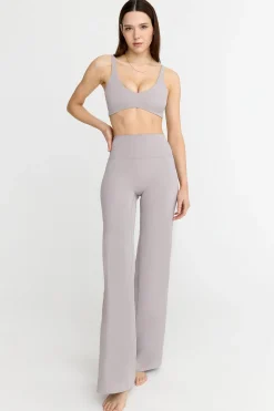 DayFlex High Waisted Wide Leg Yoga Pant - Taupe