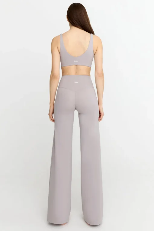 DayFlex High Waisted Wide Leg Yoga Pant - Taupe