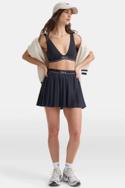 DayFlex Logo Pleated Skort - Midnight Navy
