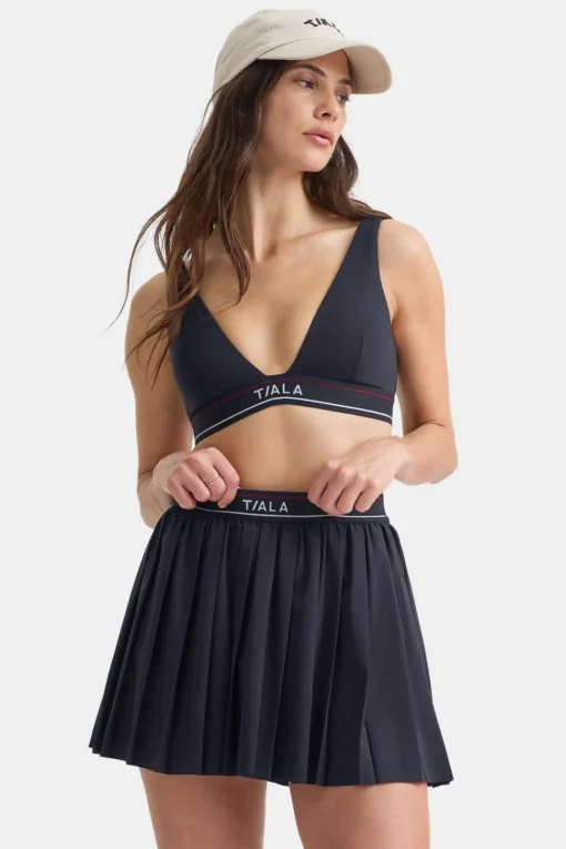 DayFlex Logo Pleated Skort - Midnight Navy