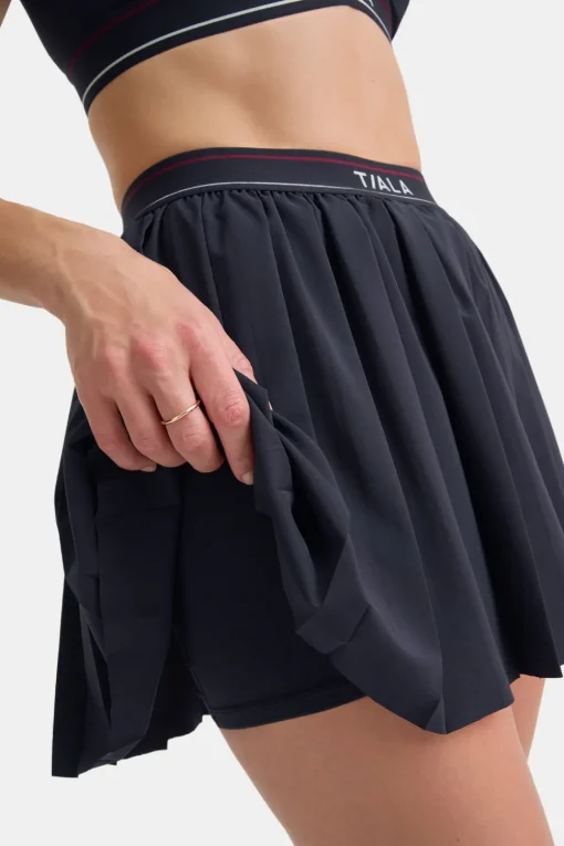 DayFlex Logo Pleated Skort - Midnight Navy