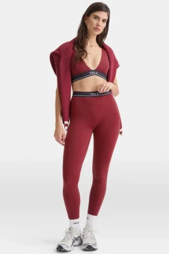 DayFlex Logo Waistband Legging - Vintage Red
