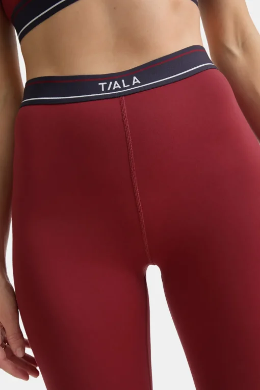 DayFlex Logo Waistband Legging - Vintage Red