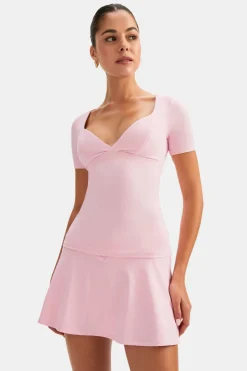 DayFlex Plunge Top - Ballet Slipper