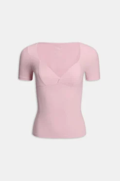 DayFlex Plunge Top - Ballet Slipper